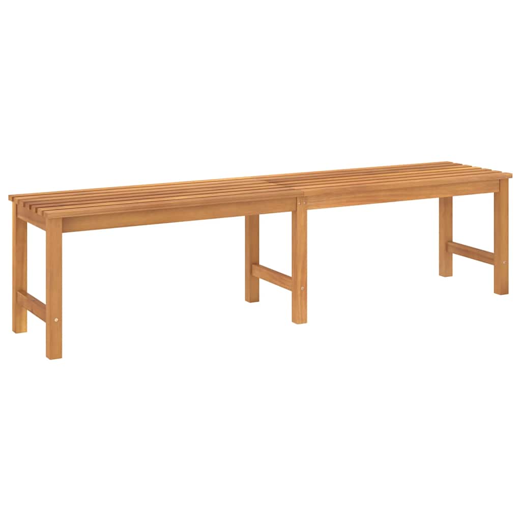 Garden Bench | Warm Teak | Solid Teak Wood | 180 cm length |  Durable