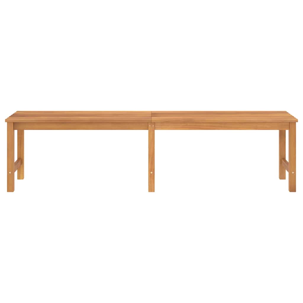 Garden Bench | Warm Teak | Solid Teak Wood | 180 cm length |  Durable