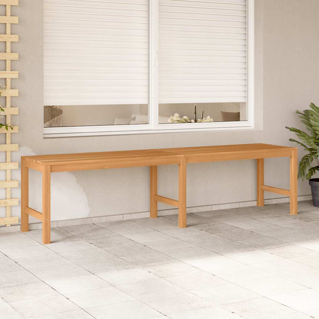 Garden Bench | Warm Teak | Solid Teak Wood | 180 cm length |  Durable