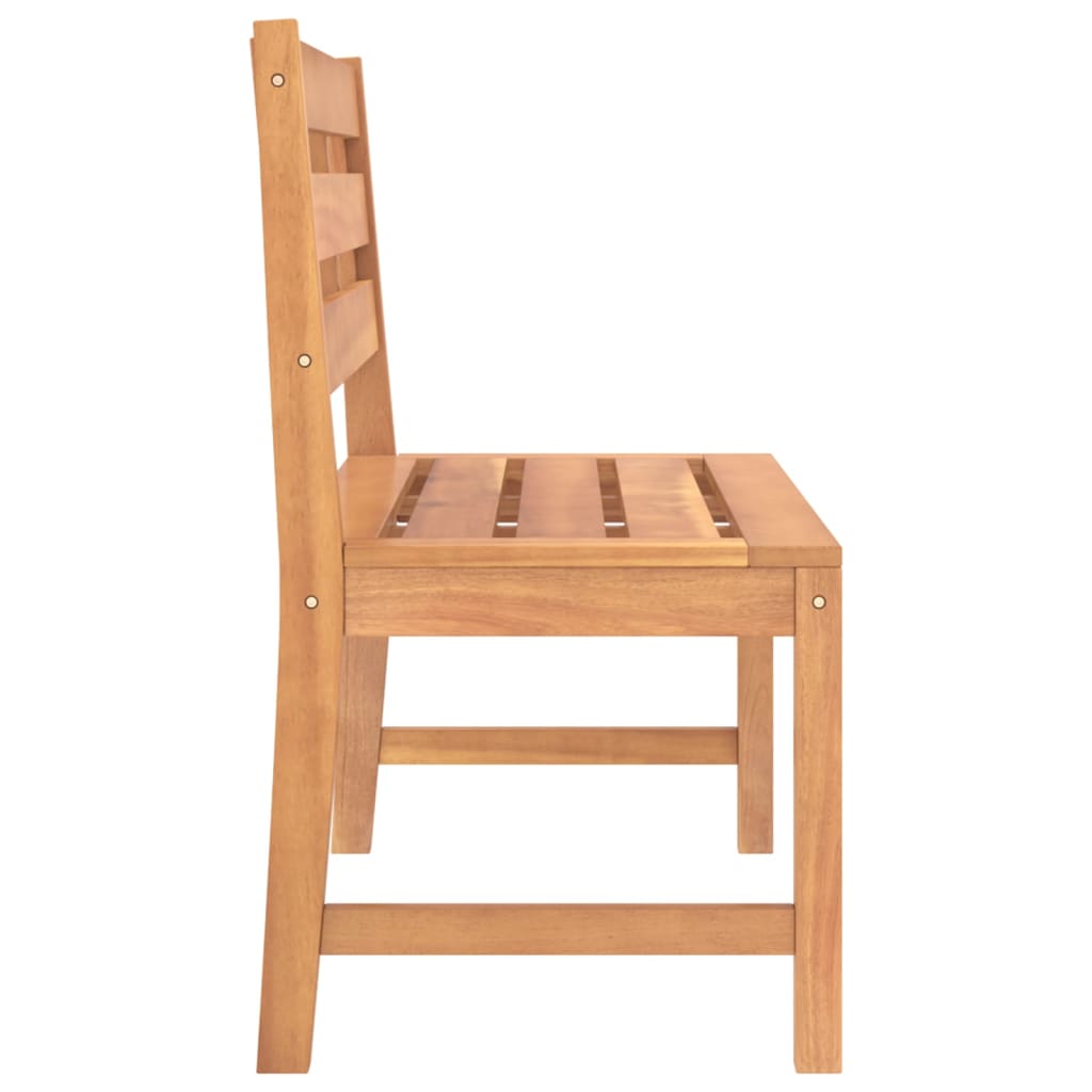 Garden Bench | Warm Teak | Solid Teak Wood | Medium | Durable