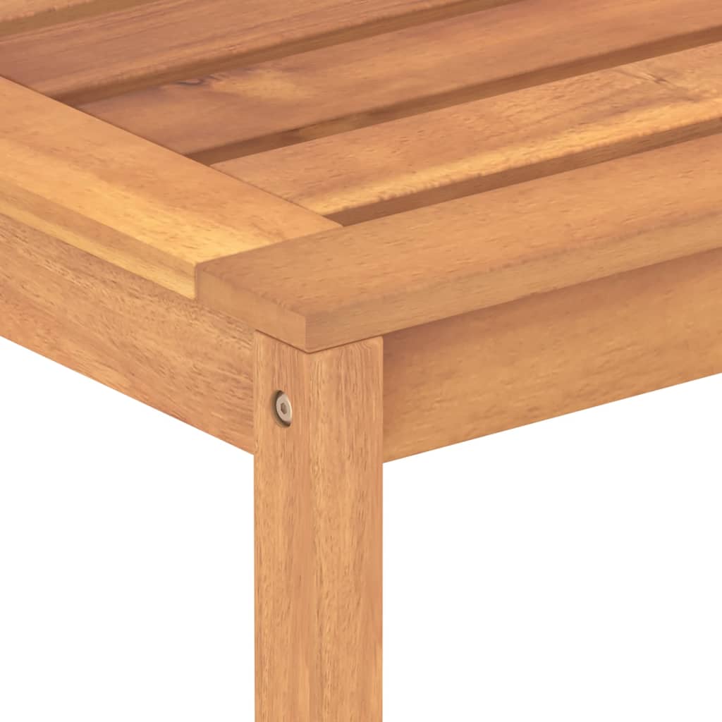 Garden Bench | Warm Wood Tone | Teak Wood | Large | Durable