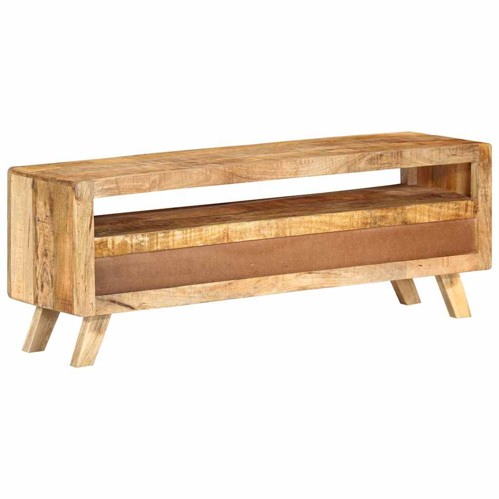 337064 vidaXL TV Cabinet 110x30x40 cm Solid Mango Wood