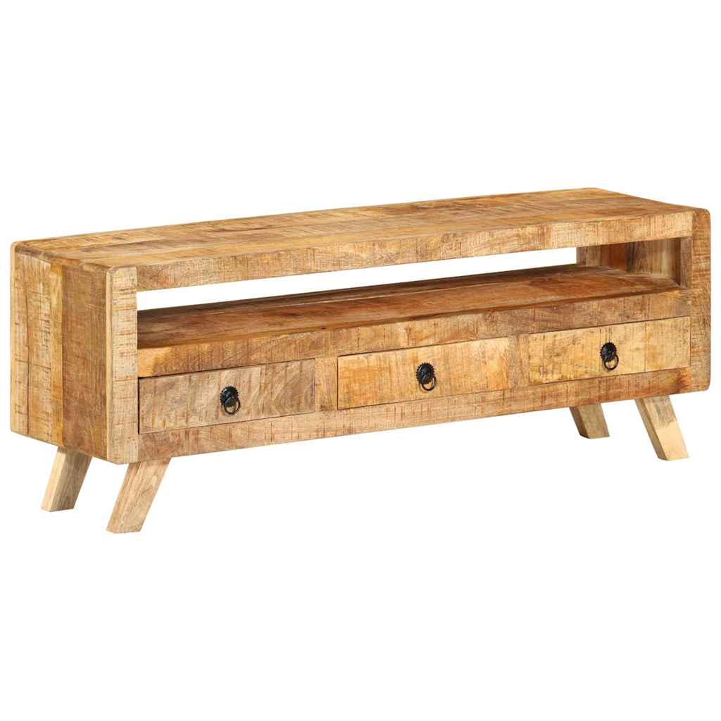 337064 vidaXL TV Cabinet 110x30x40 cm Solid Mango Wood
