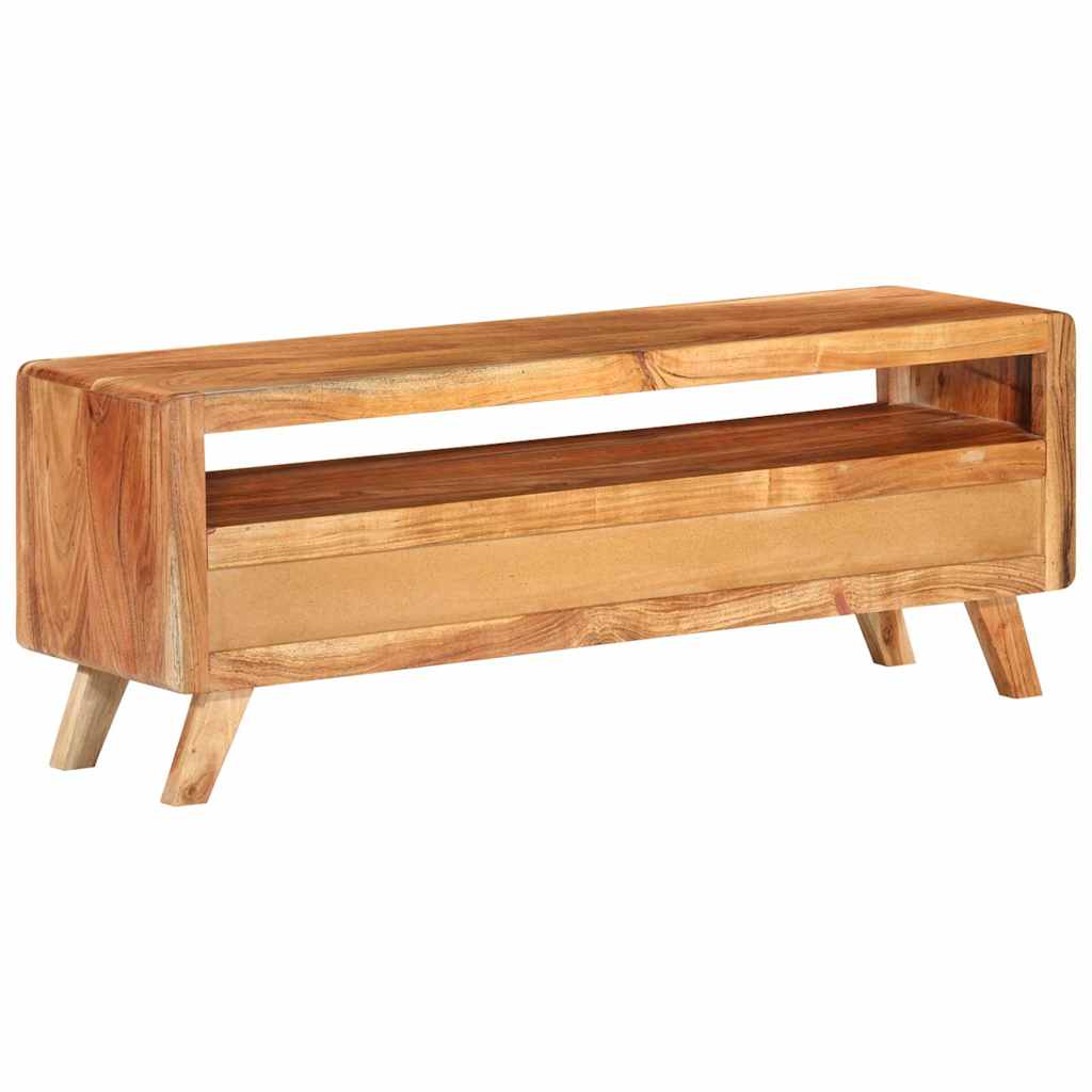 337065 vidaXL TV Cabinet 110x30x40 cm Solid Acacia Wood