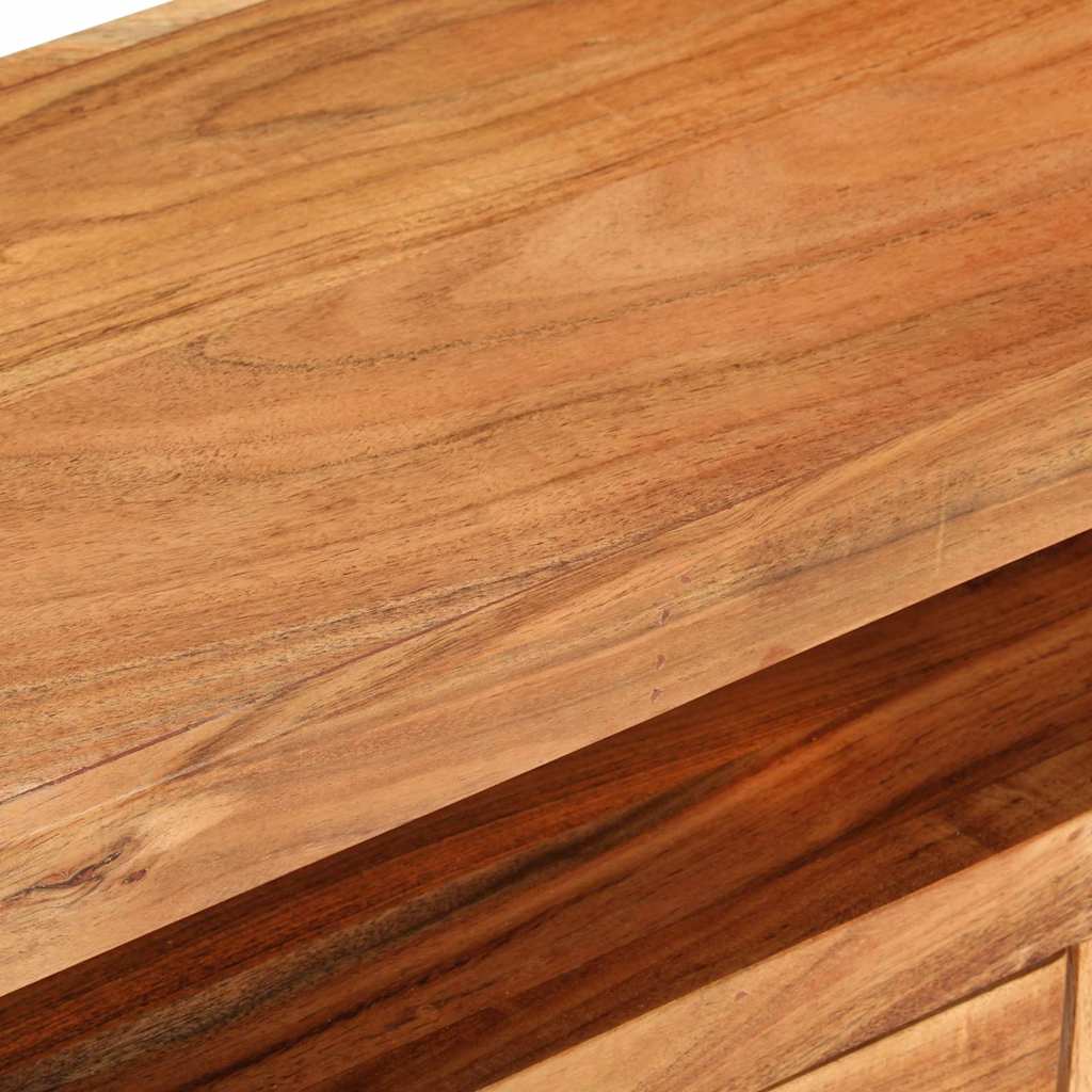 337065 vidaXL TV Cabinet 110x30x40 cm Solid Acacia Wood