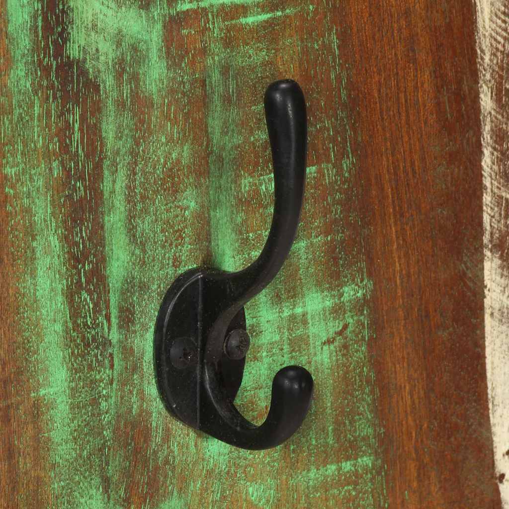 337067 vidaXL Wall-mounted Coat Racks 2 pcs 36x3x110 cm Solid Reclaimed Wood