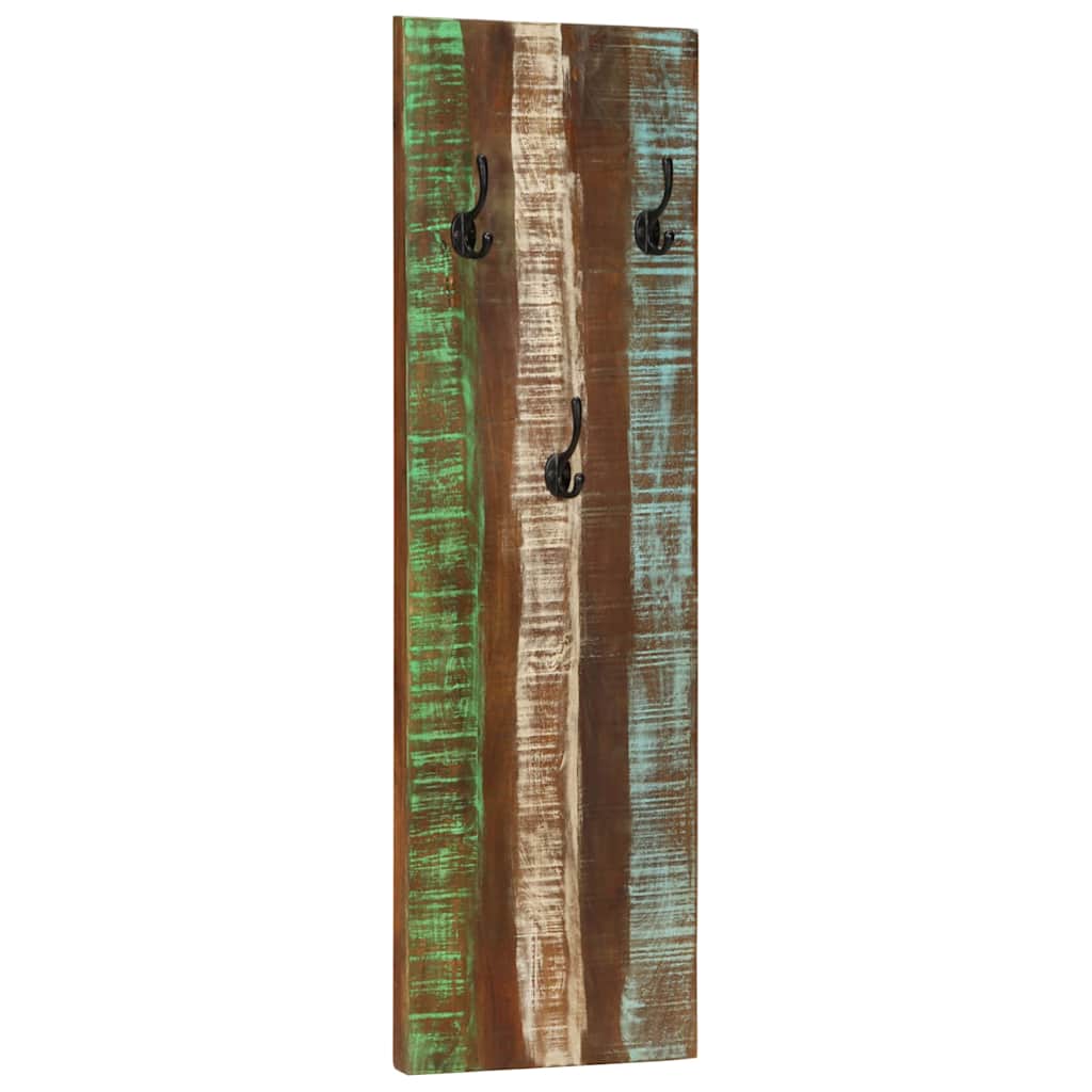 337067 vidaXL Wall-mounted Coat Racks 2 pcs 36x3x110 cm Solid Reclaimed Wood
