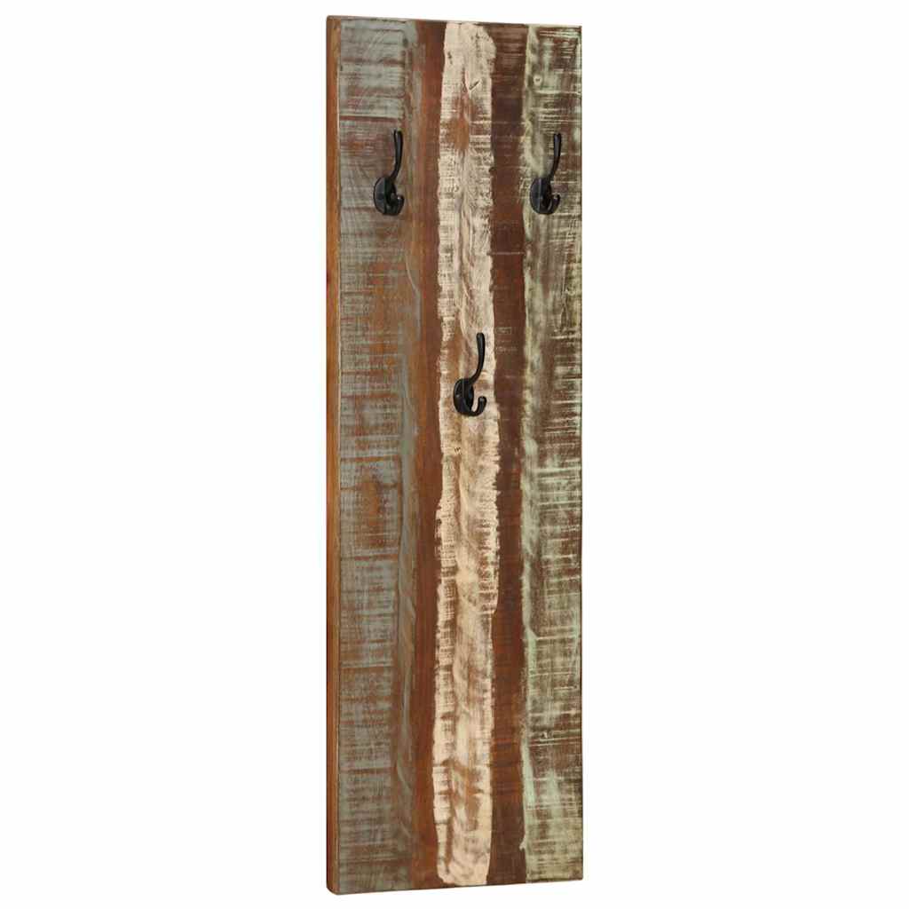 337067 vidaXL Wall-mounted Coat Racks 2 pcs 36x3x110 cm Solid Reclaimed Wood