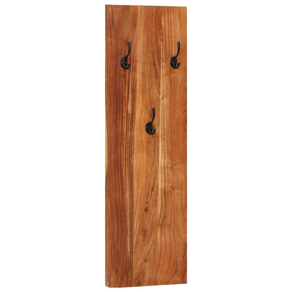 337068 vidaXL Wall-mounted Coat Racks 2 pcs 36x3x110 cm Solid Acacia Wood