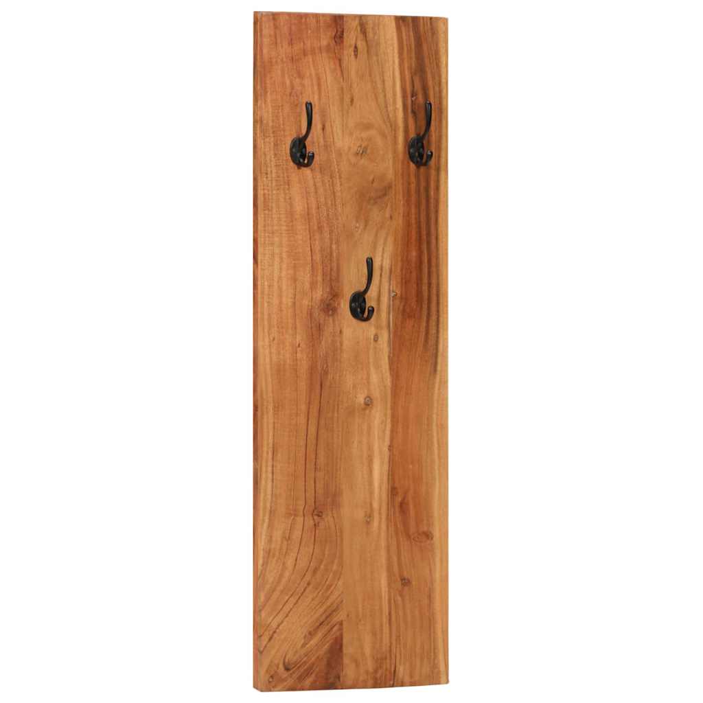 337068 vidaXL Wall-mounted Coat Racks 2 pcs 36x3x110 cm Solid Acacia Wood