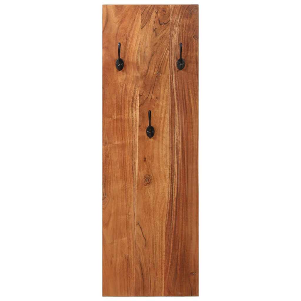 337068 vidaXL Wall-mounted Coat Racks 2 pcs 36x3x110 cm Solid Acacia Wood