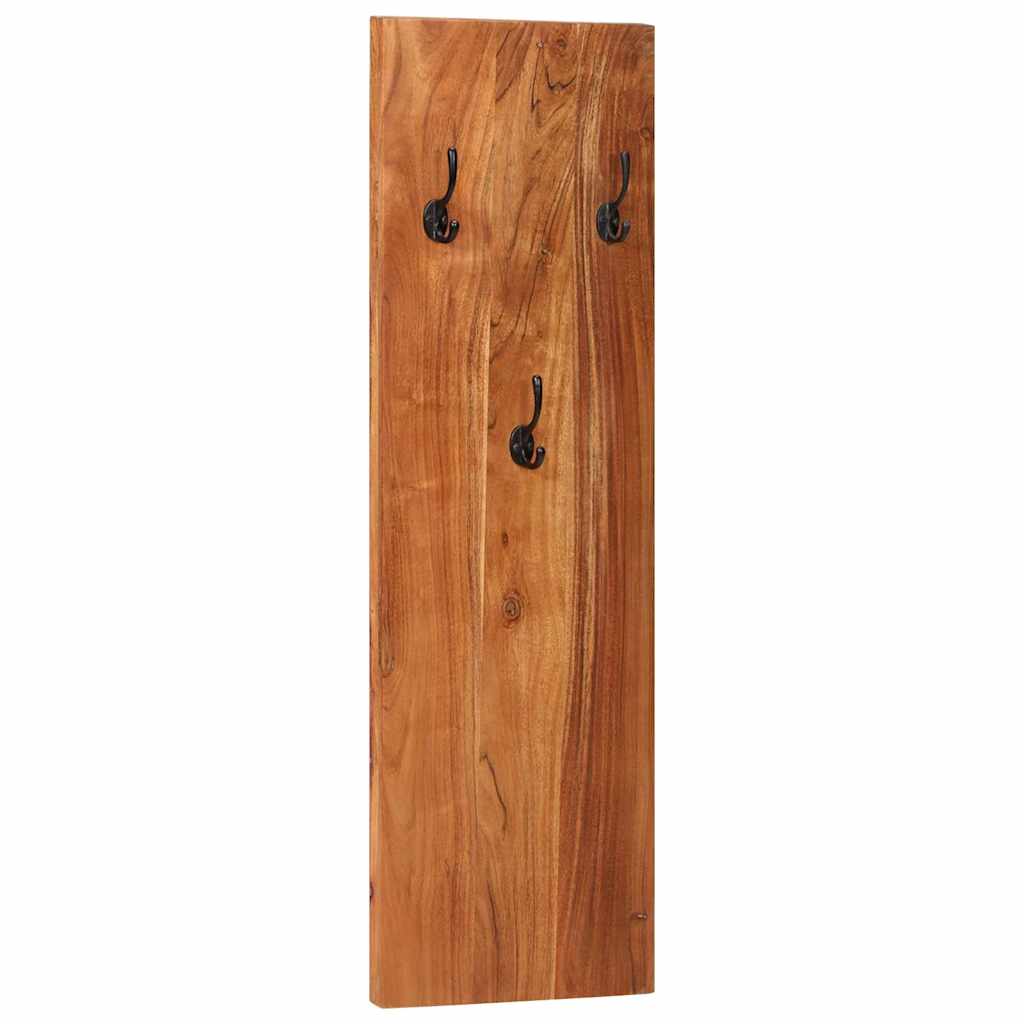 337068 vidaXL Wall-mounted Coat Racks 2 pcs 36x3x110 cm Solid Acacia Wood