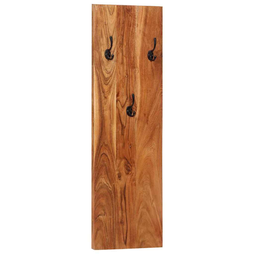 337068 vidaXL Wall-mounted Coat Racks 2 pcs 36x3x110 cm Solid Acacia Wood