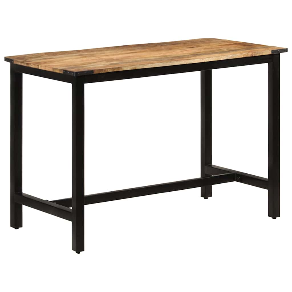 337071 vidaXL Dining Table 110x60x76 cm Solid Wood Mango