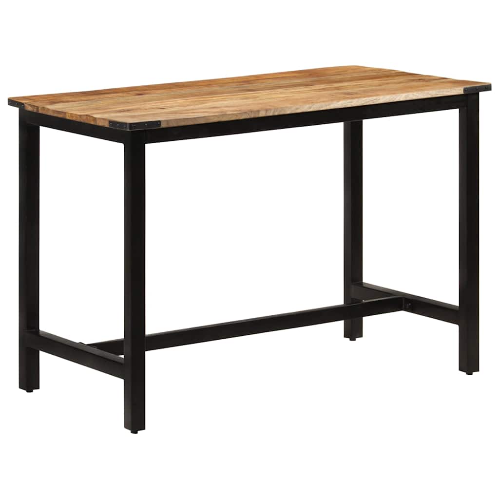 337071 vidaXL Dining Table 110x60x76 cm Solid Wood Mango