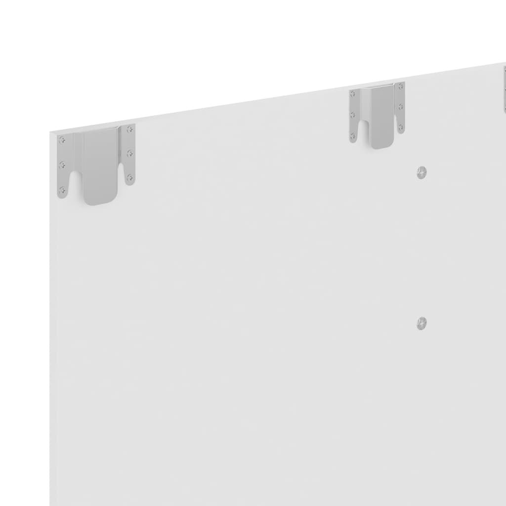 808269 vidaXL Wall TV Cabinet White 120x23,5x90 cm Engineered Wood