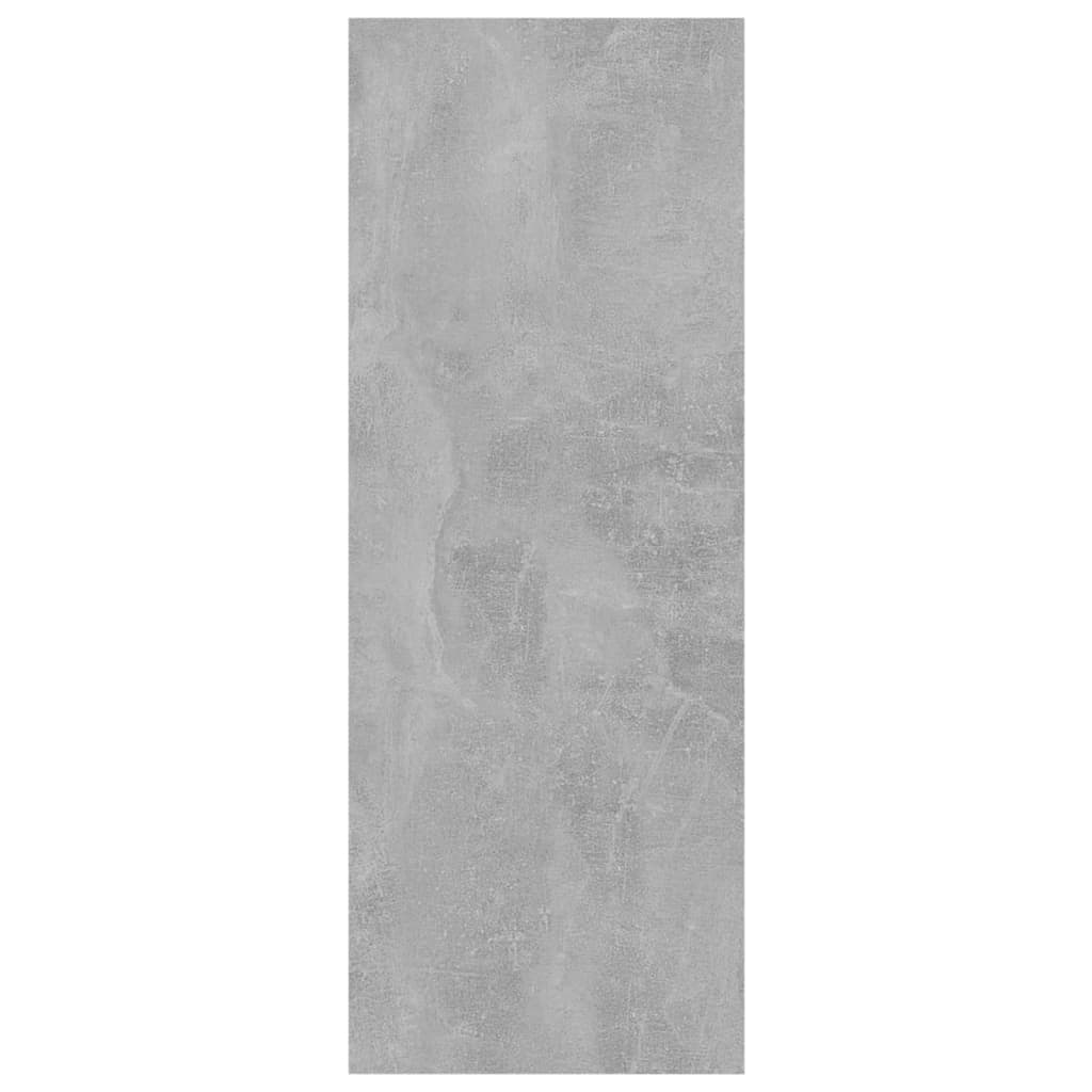 808300 vidaXL Console Table Concrete Grey 78x30x80 cm Engineered Wood