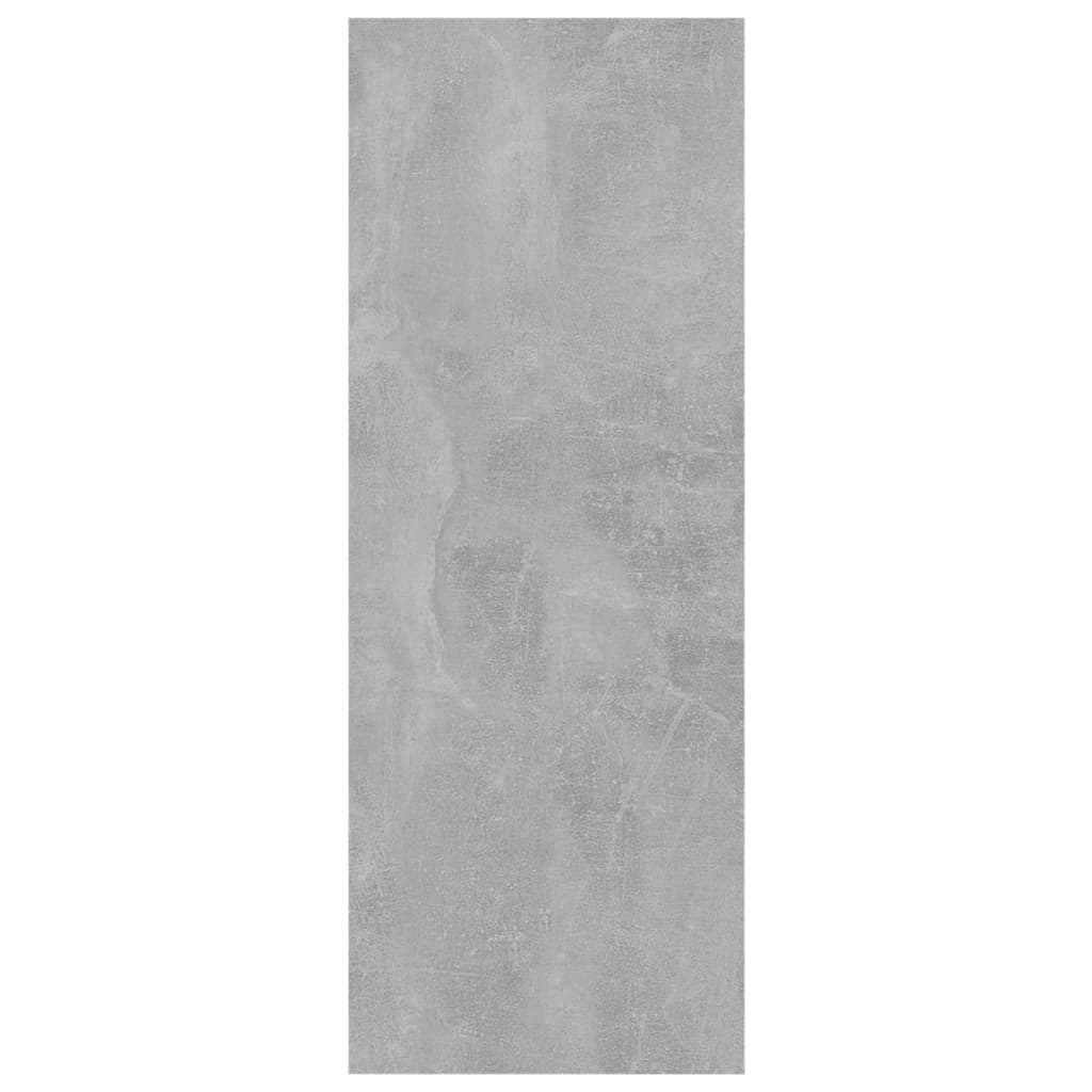 808309 vidaXL Console Table Concrete Grey 105x30x80 cm Engineered Wood