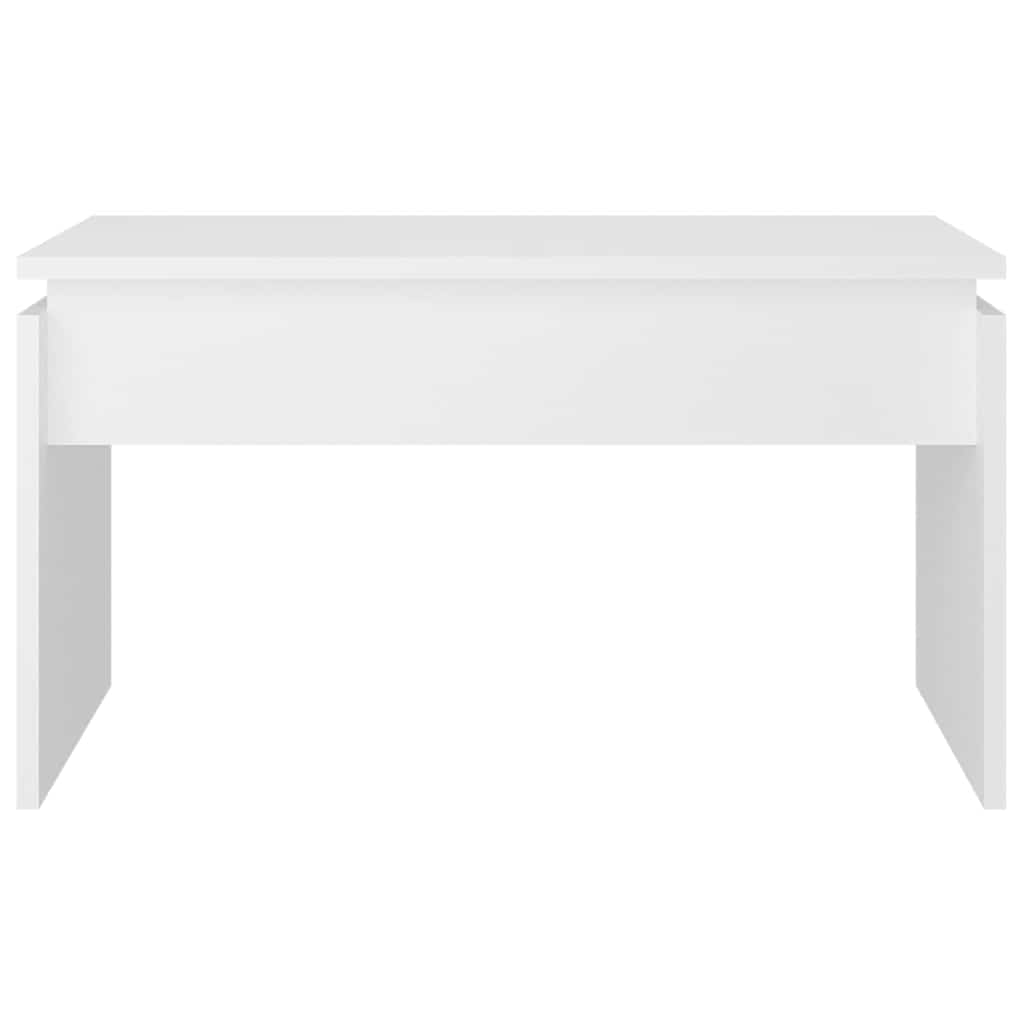 808332 vidaXL Coffee Table White 68x50x38 cm Engineered Wood
