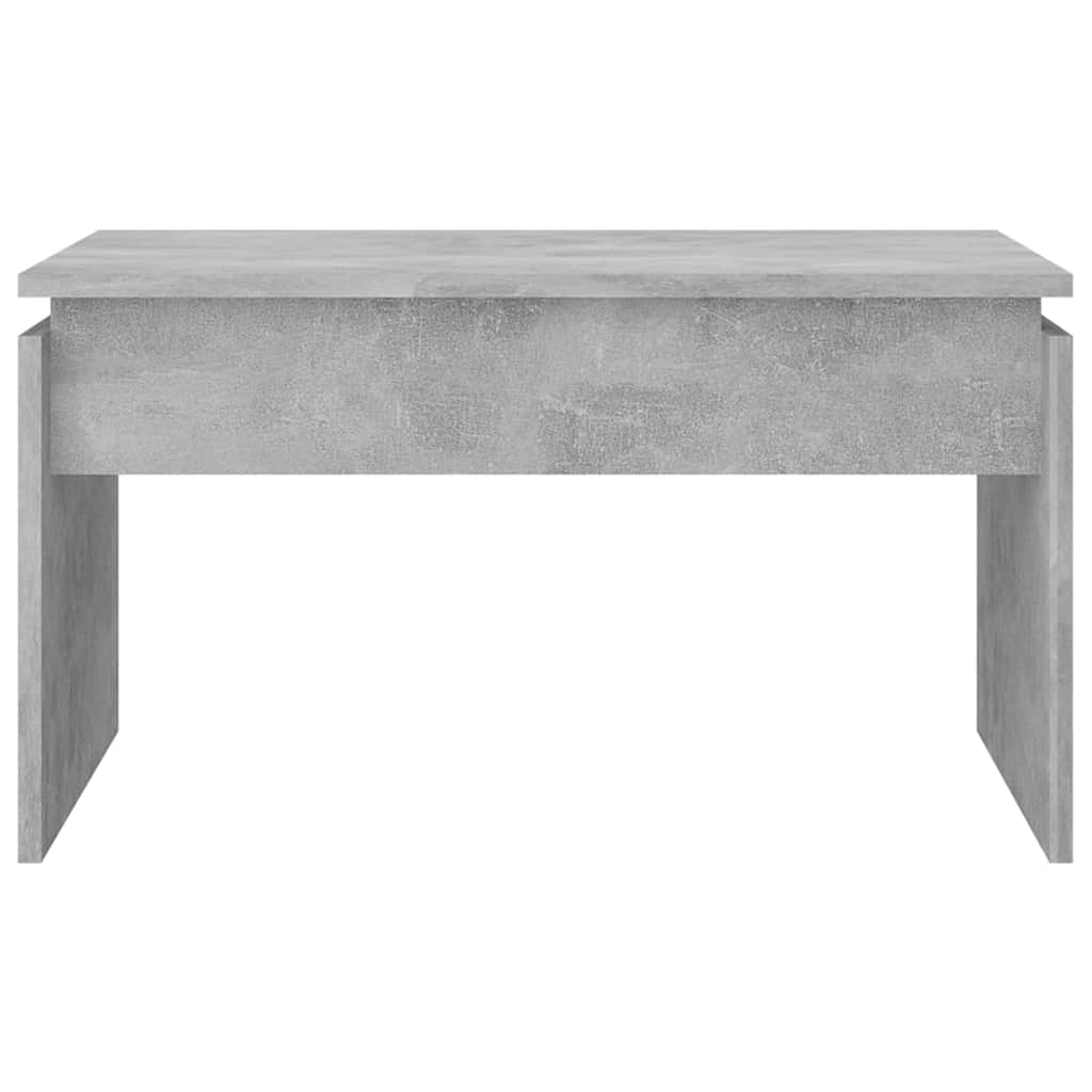 808336 vidaXL Coffee Table Concrete Grey 68x50x38 cm Engineered Wood