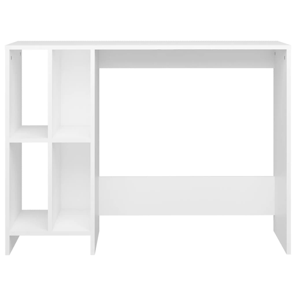 vidaXL Notebook Desk White 102.5x35x75 cm Engineered Wood