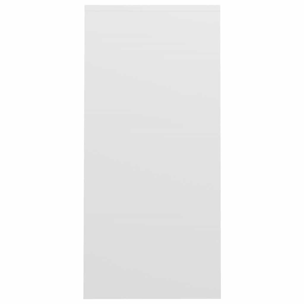 808341 vidaXL Notebook Desk White 102,5x35x75 cm Engineered Wood