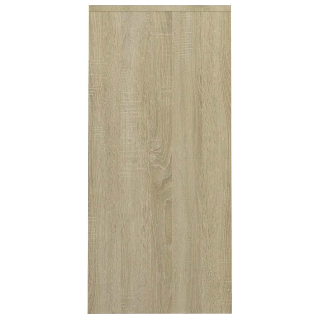 808344 vidaXL Notebook Desk Sonoma Oak 102,5x35x75 cm Engineered Wood