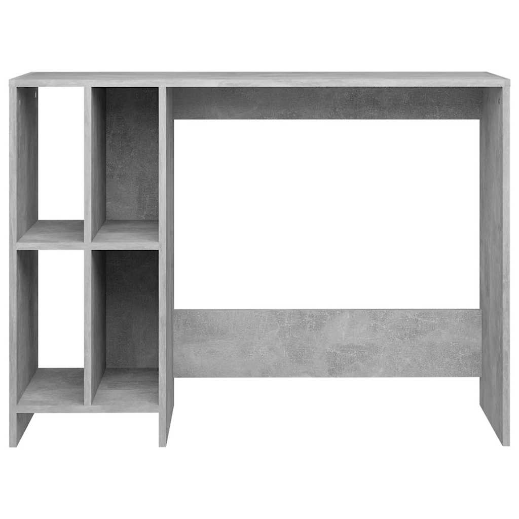 808345 vidaXL Notebook Desk Concrete Grey 102,5x35x75 cm Engineered Wood