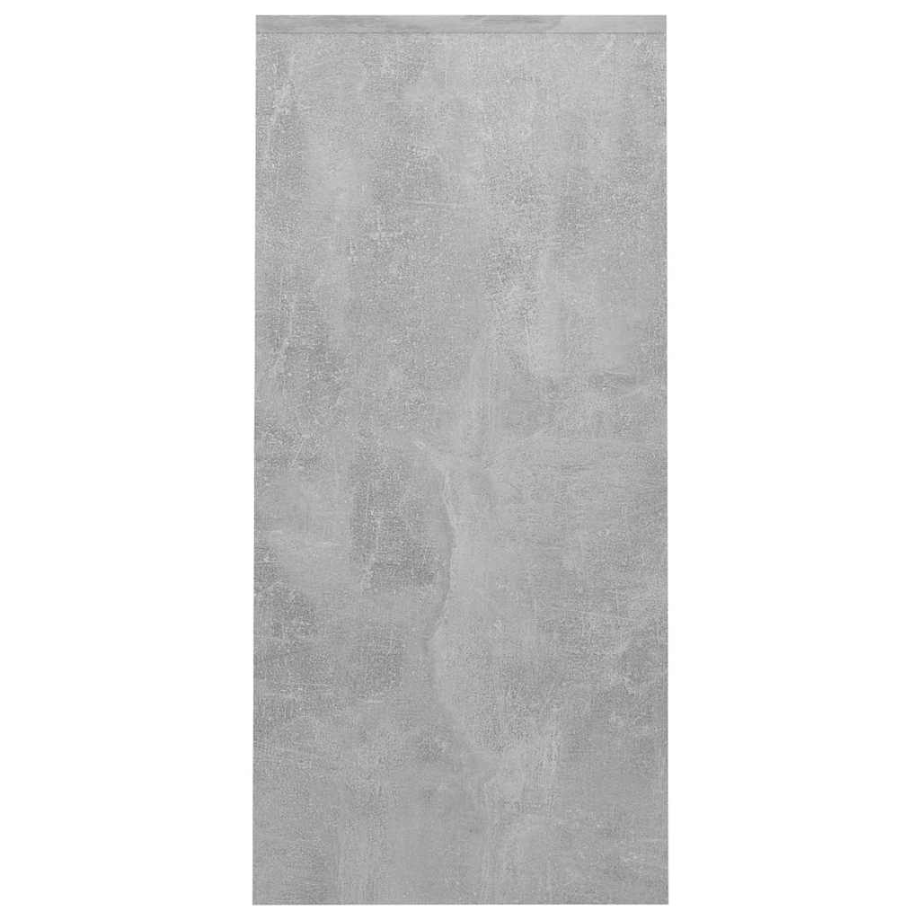808345 vidaXL Notebook Desk Concrete Grey 102,5x35x75 cm Engineered Wood