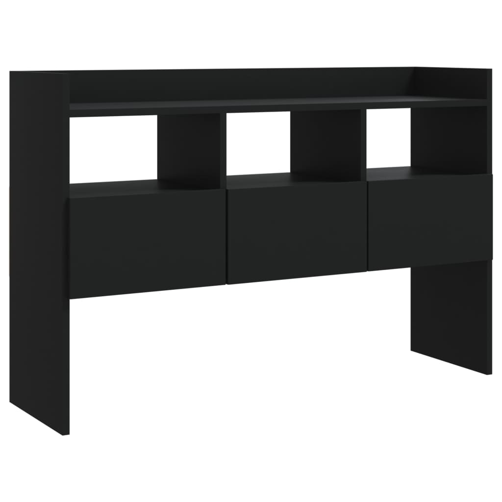 vidaXL Sideboard Black 105x30x70 cm Engineered Wood