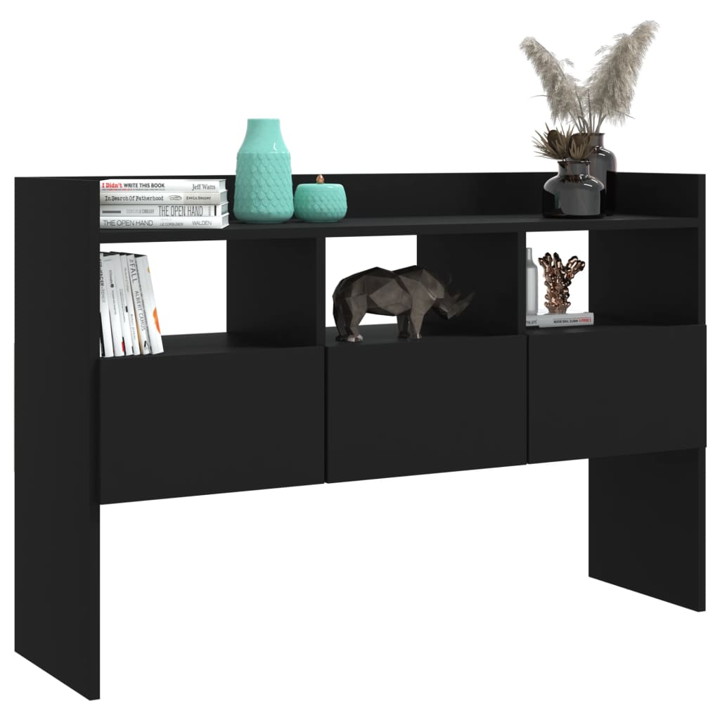 vidaXL Sideboard Black 105x30x70 cm Engineered Wood