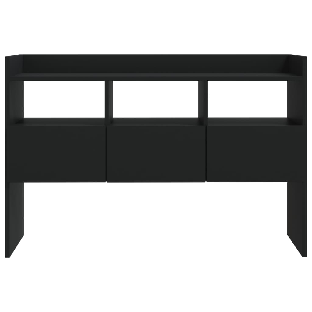 vidaXL Sideboard Black 105x30x70 cm Engineered Wood