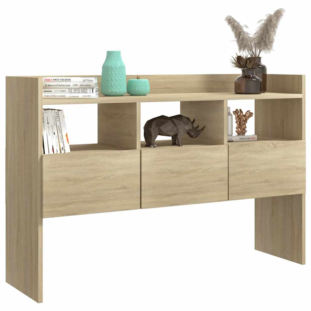 808380 vidaXL Sideboard Sonoma Oak 105x30x70 cm Engineered Wood