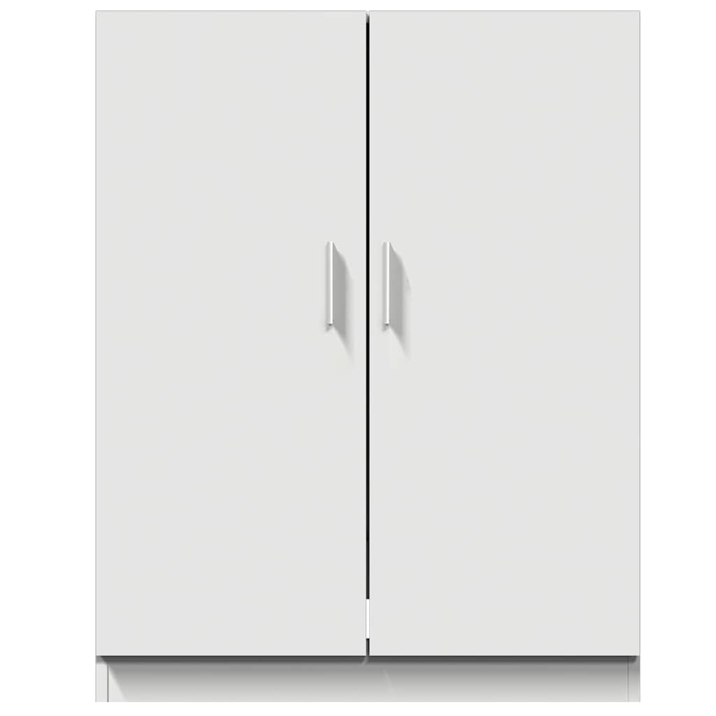 808395 vidaXL Washing Machine Cabinet White 71x71,5x91,5 cm
