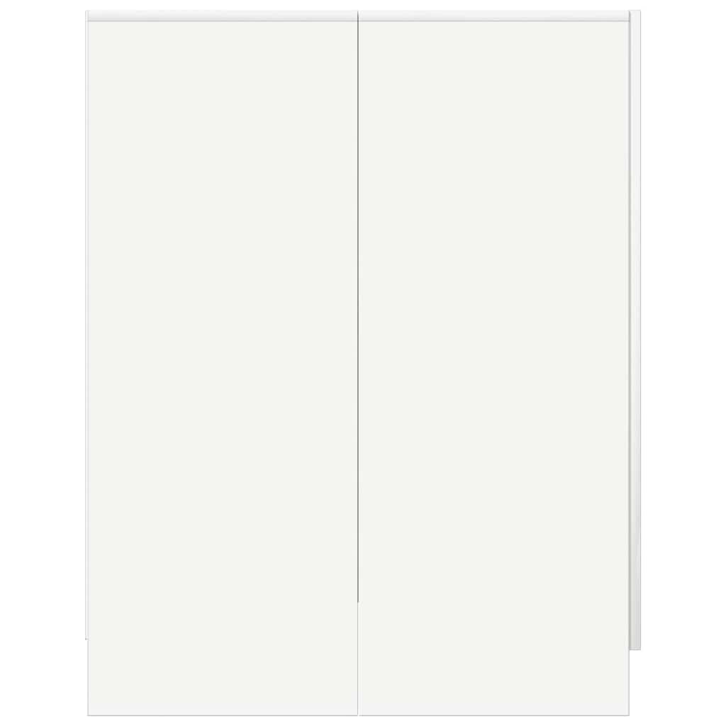 808395 vidaXL Washing Machine Cabinet White 71x71,5x91,5 cm