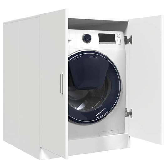 808395 vidaXL Washing Machine Cabinet White 71x71,5x91,5 cm