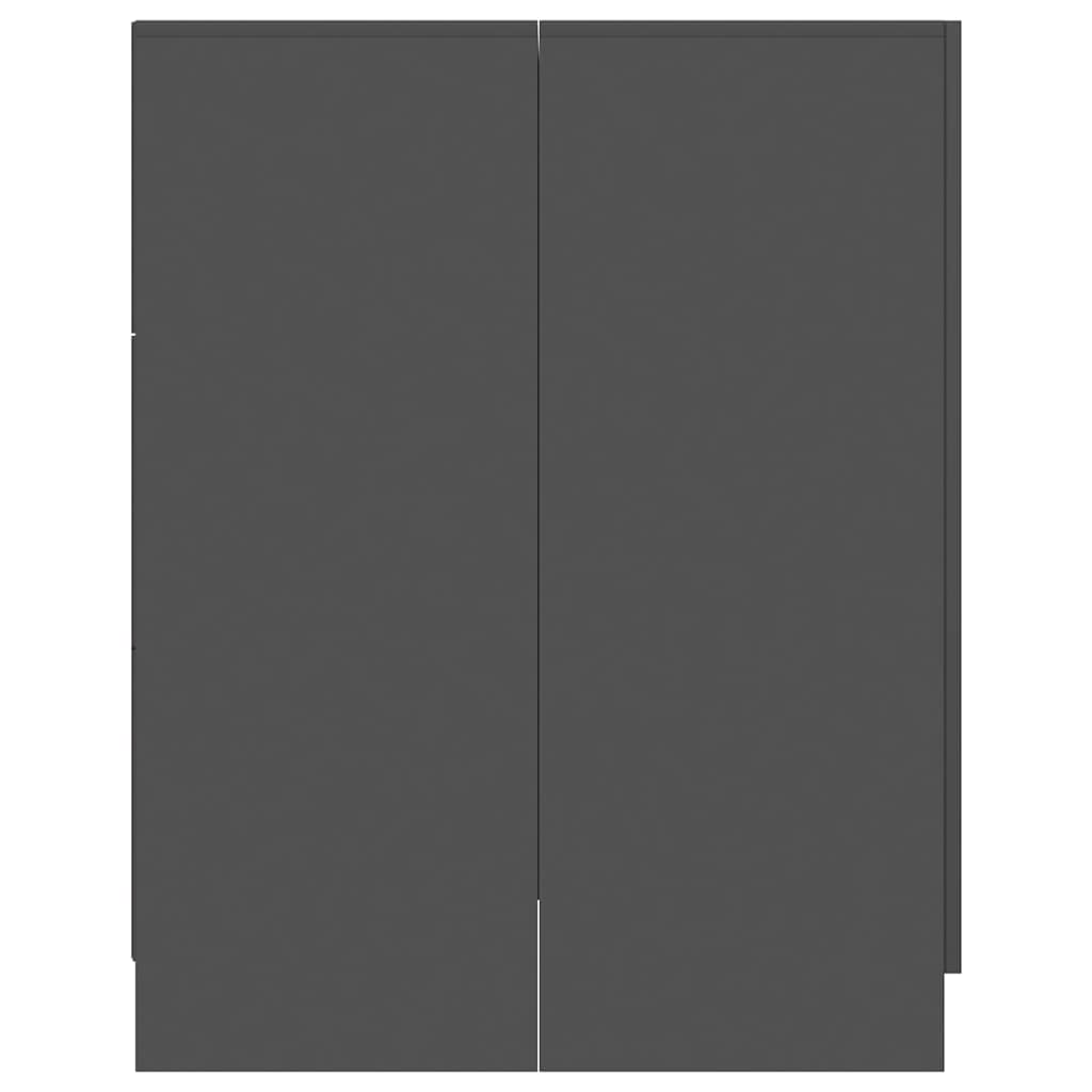 vidaXL Washing Machine Cabinet Grey 71x71.5x91.5 cm