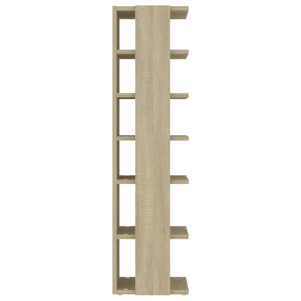 Shoe Cabinets 2 pcs Sonoma Oak 27.5x27x102 cm