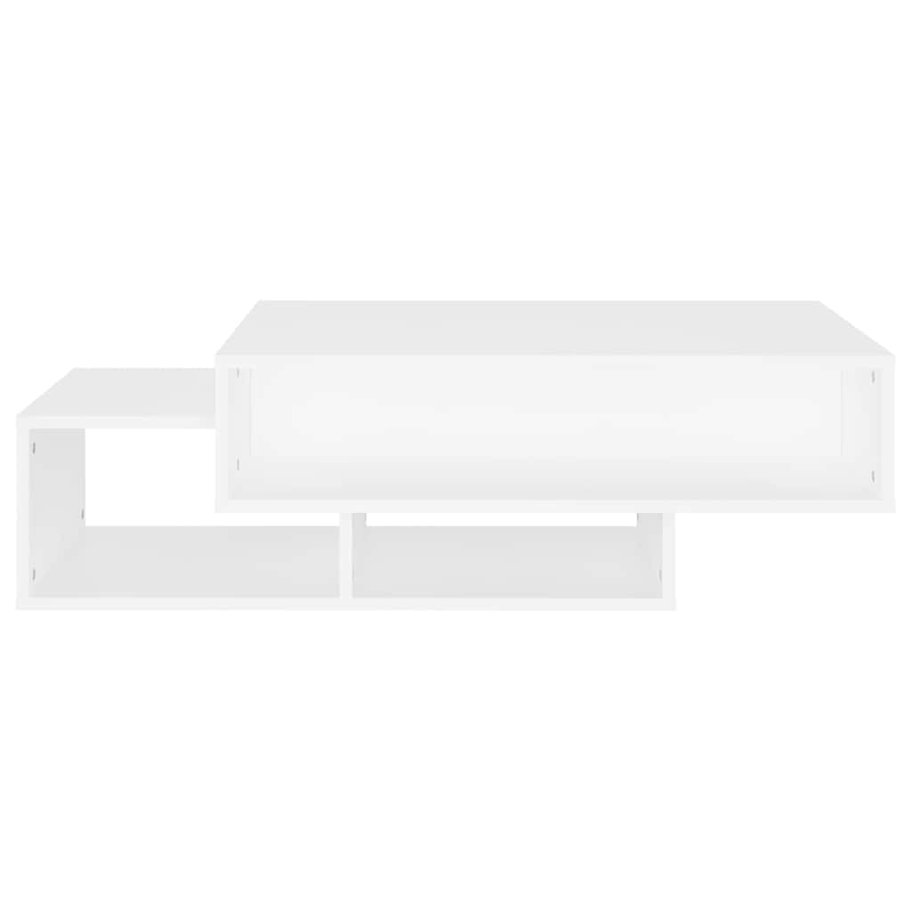 808522 vidaXL Coffee Table White 105x55x32 cm Engineered Wood