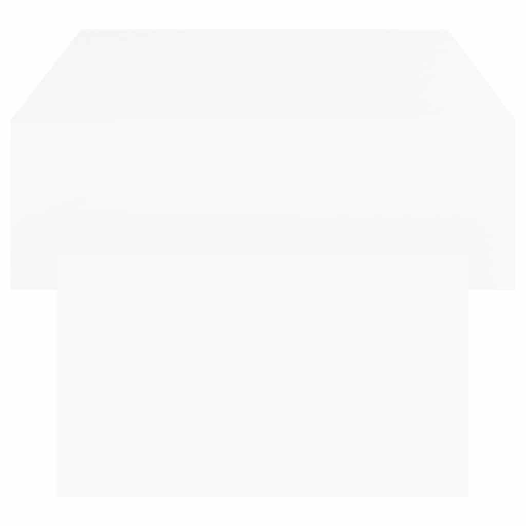 808522 vidaXL Coffee Table White 105x55x32 cm Engineered Wood