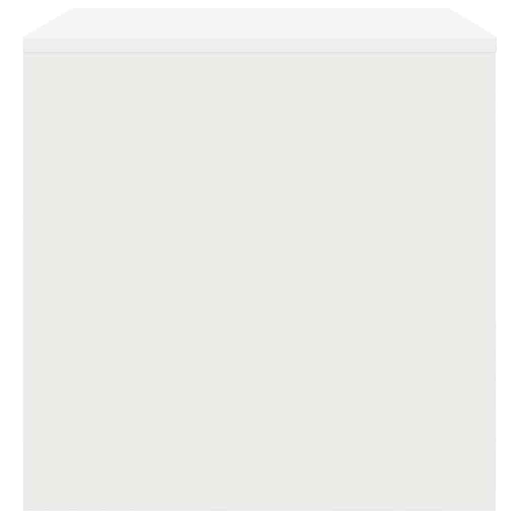 808594 vidaXL Nesting Tables 3 pcs White Engineered Wood