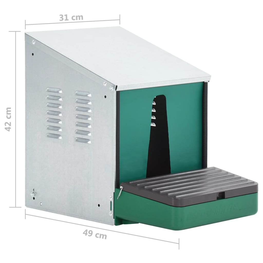 vidaXL Nestomatic Roll-away Nest Box for Poultry