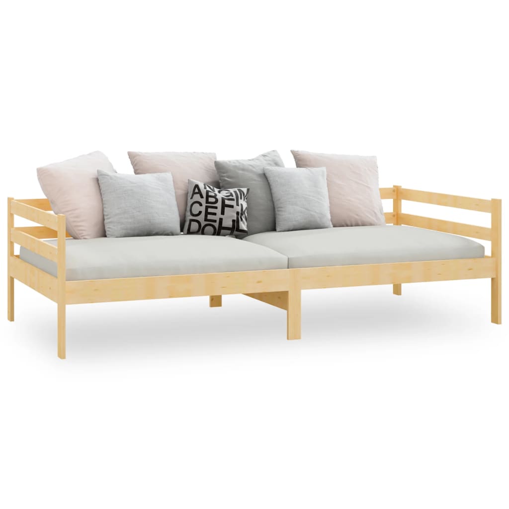 Day Bed without Mattress Solid Wood Pine 90x200cm