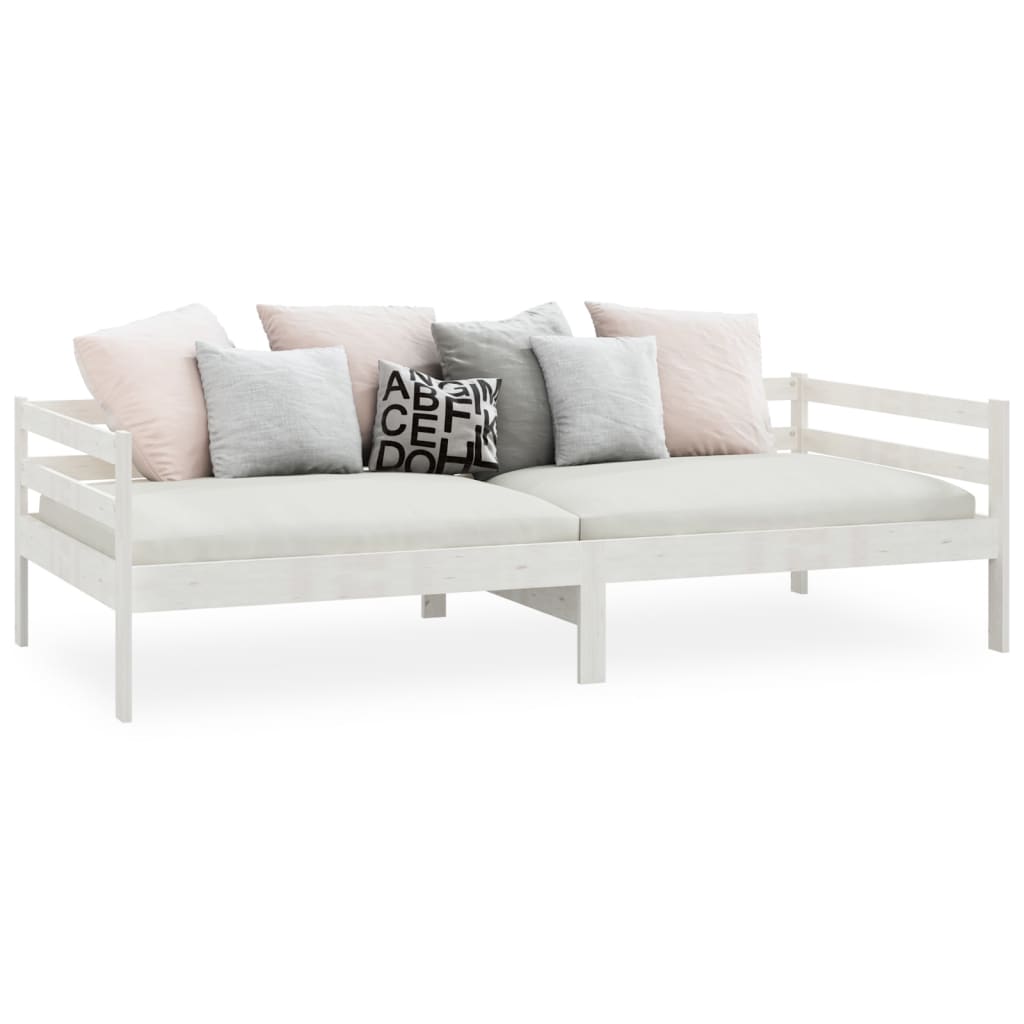 Day Bed | White | Solid pinewood | 90 x 200 cm