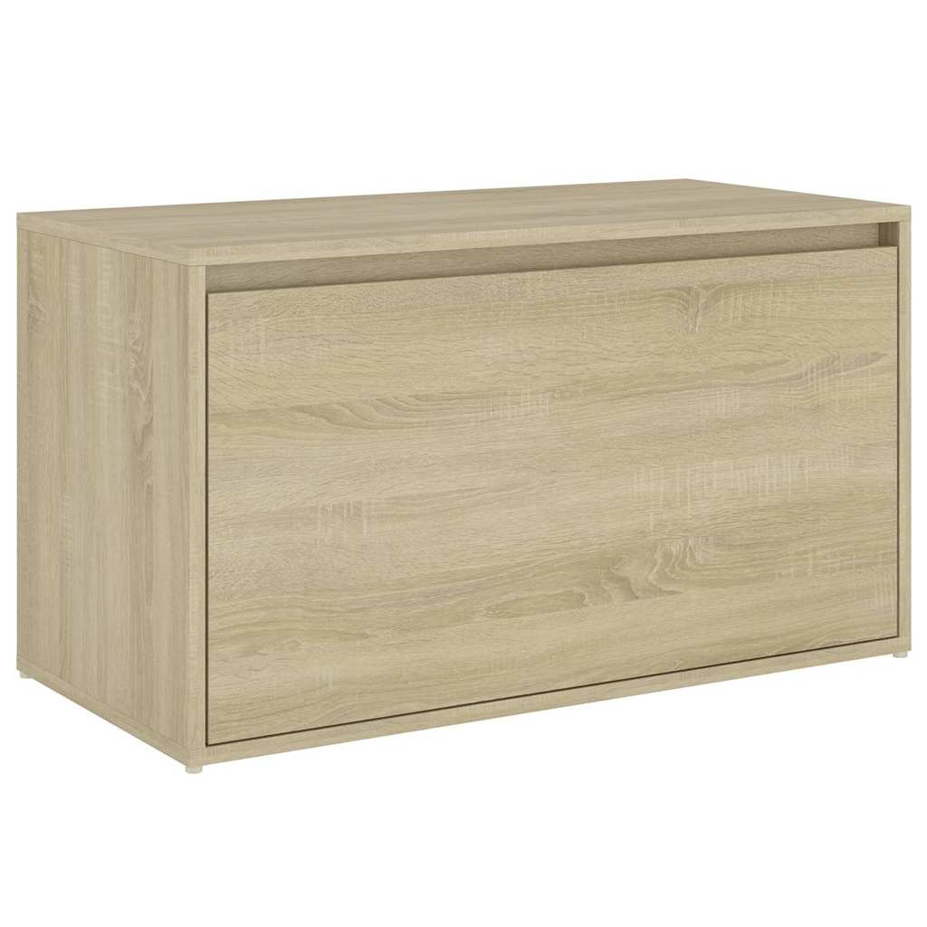 808669 vidaXL Hall Bench 80x40x45 cm Sonoma Oak Engineered Wood