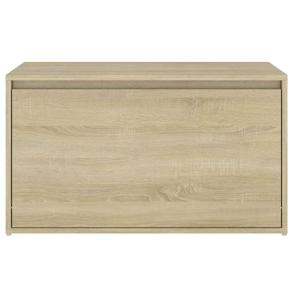 808669 vidaXL Hall Bench 80x40x45 cm Sonoma Oak Engineered Wood