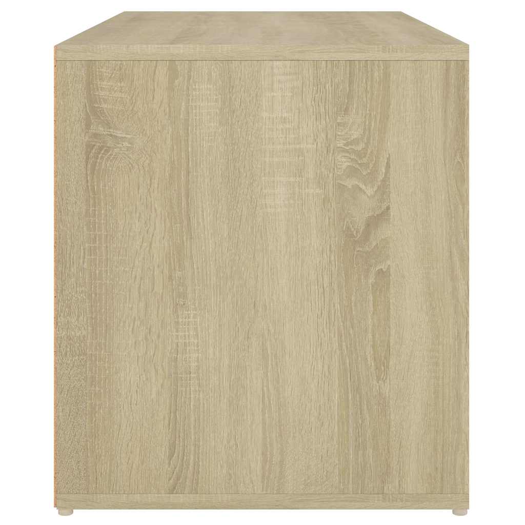 808669 vidaXL Hall Bench 80x40x45 cm Sonoma Oak Engineered Wood