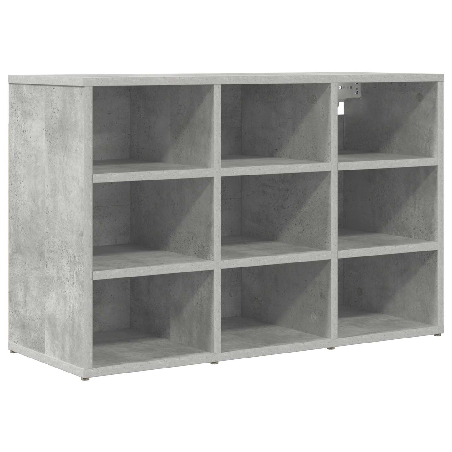 Shoe Cabinet Concrete grey 77.5 x 30 x 51 cm Engineered Wood
