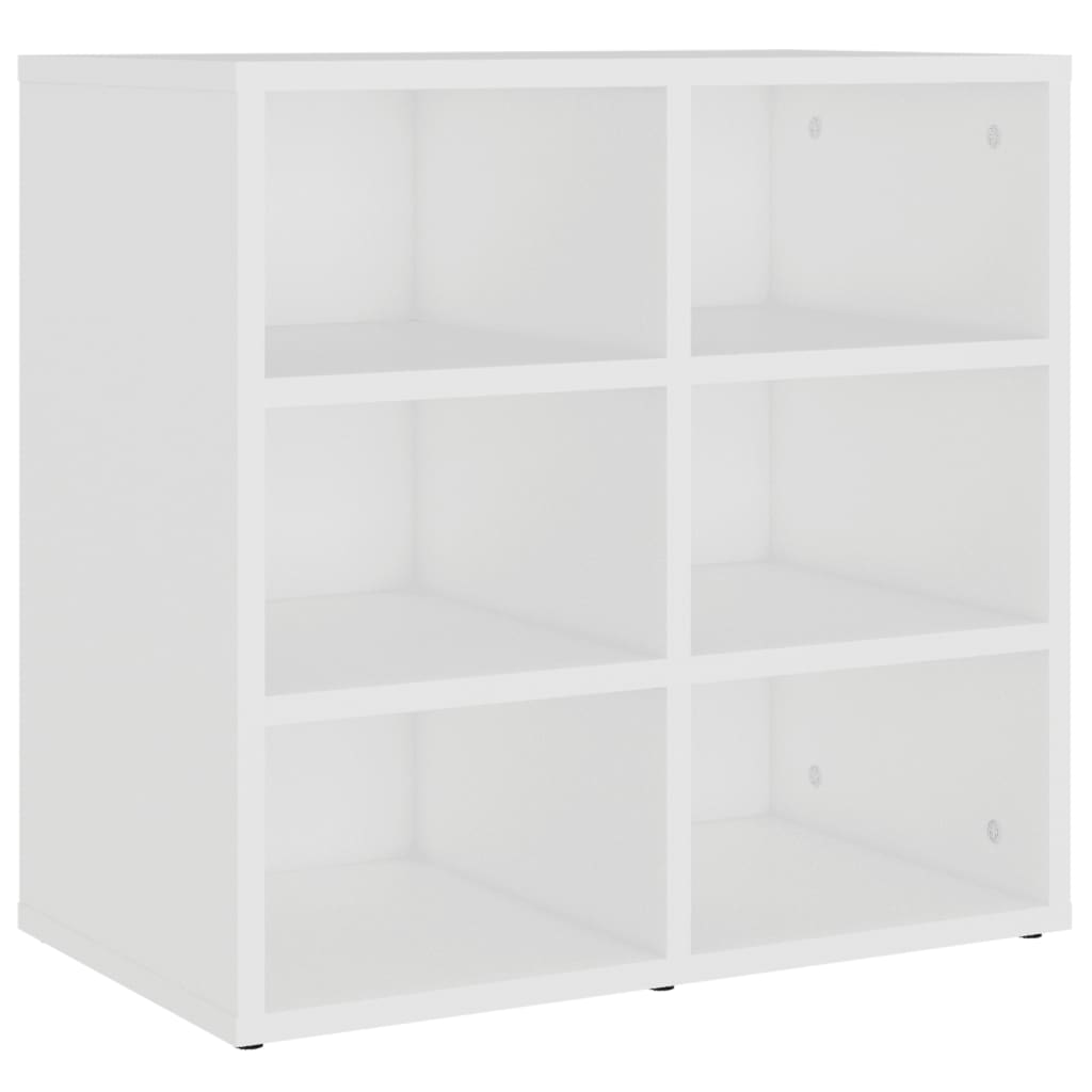 vidaXL Shoe Cabinet White 52.5x30x50 cm