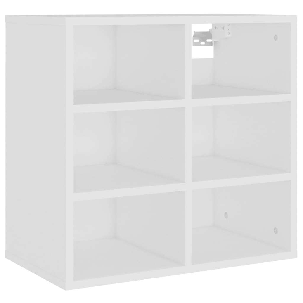 vidaXL Shoe Cabinet White 52.5x30x50 cm